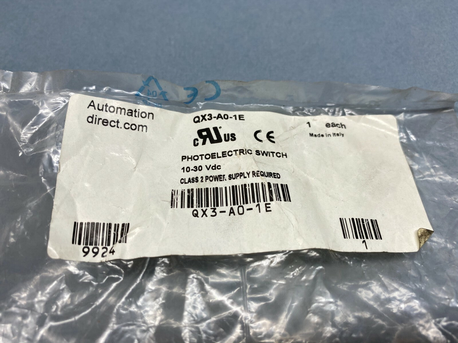 QX3-A0-1E | Automation Direct Photoelectric Switch - New - Maverick Industrial Sales