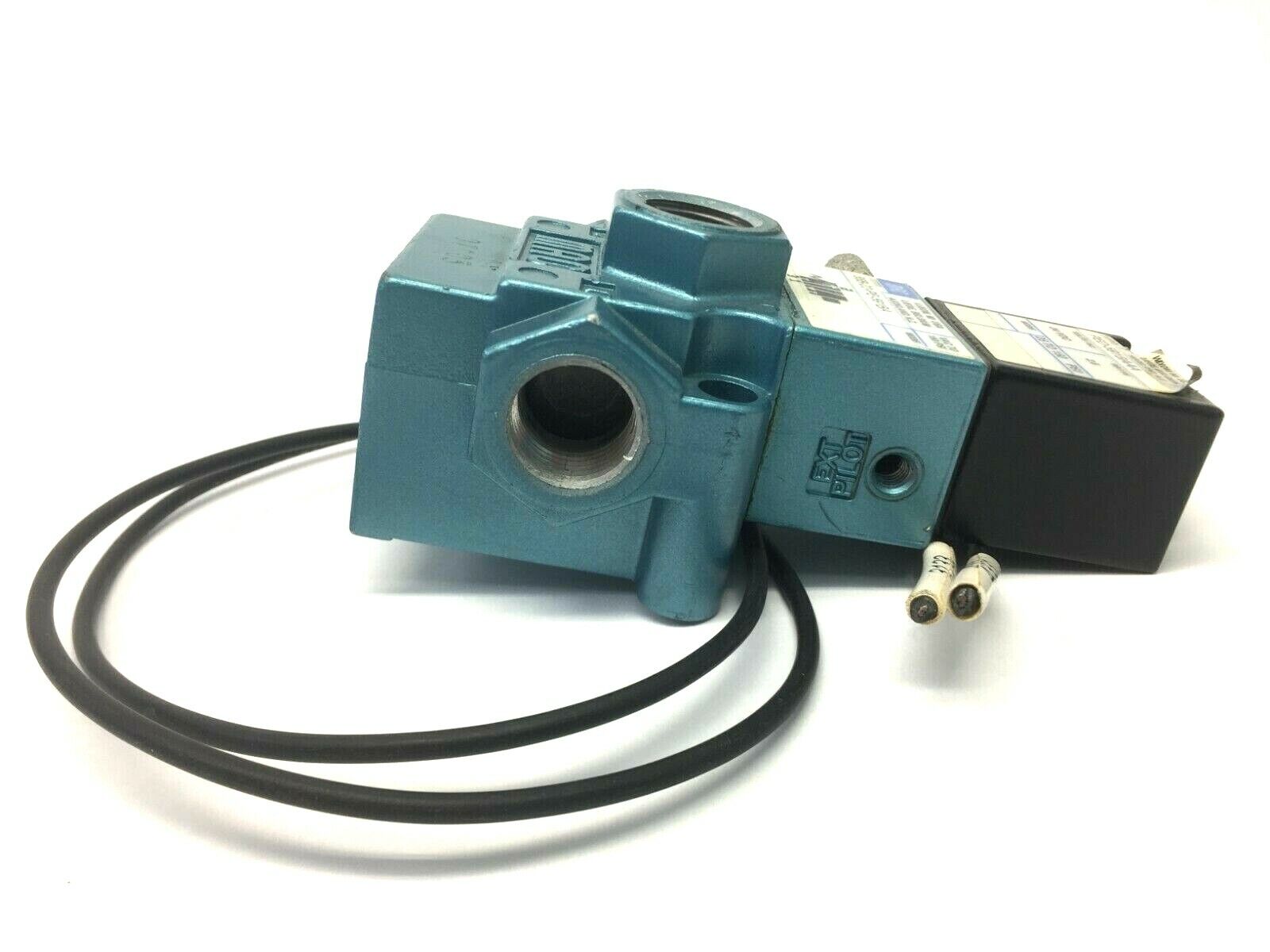 Mac Valves 55B-22-PE-591BA Solenoid Valve 24V - Used - Maverick Industrial Sales