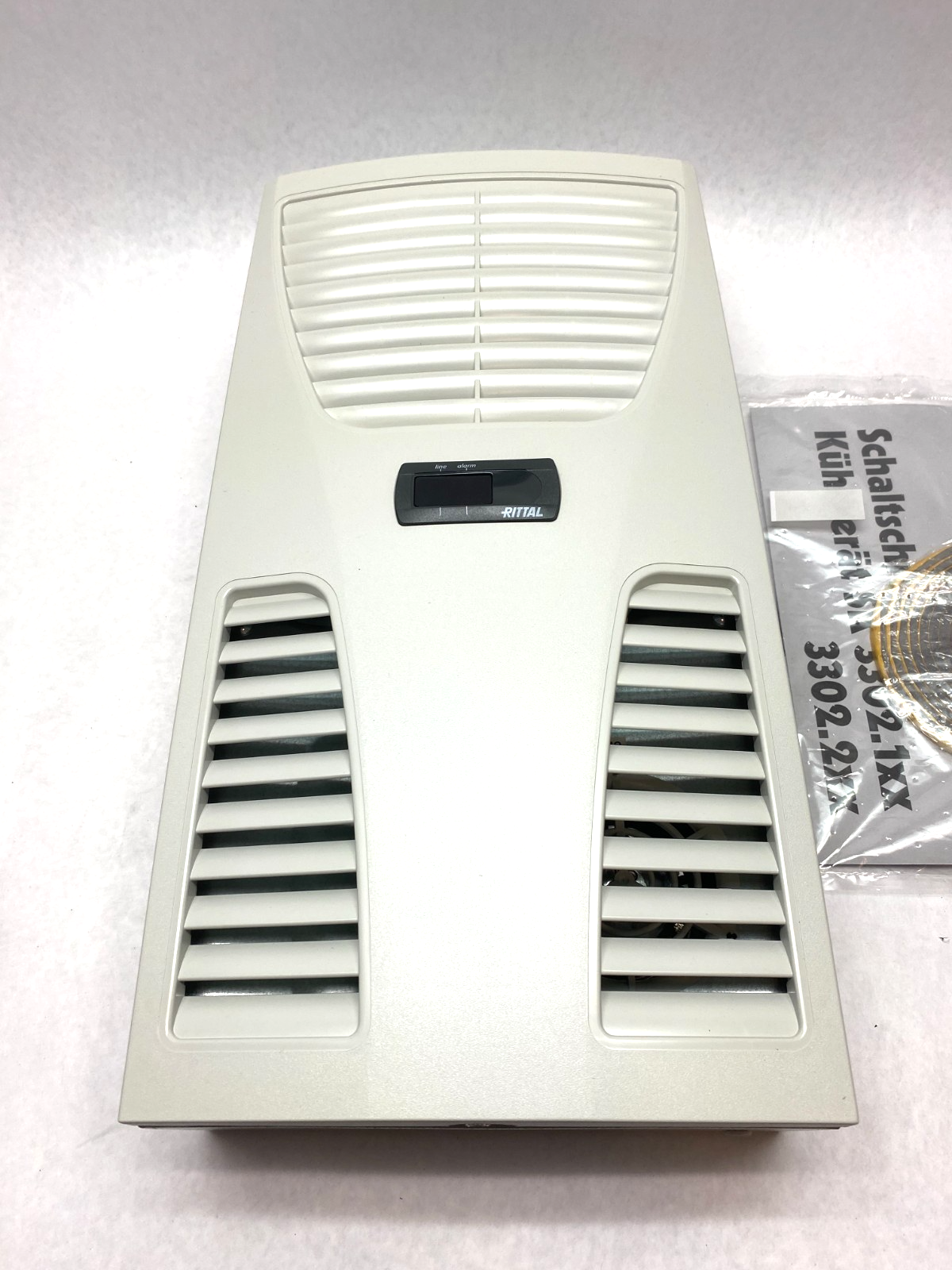 Rittal SK 3302110 TopTherm Blue e Wall-Mounted Cooling Unit 300-4000W 115V - Maverick Industrial Sales
