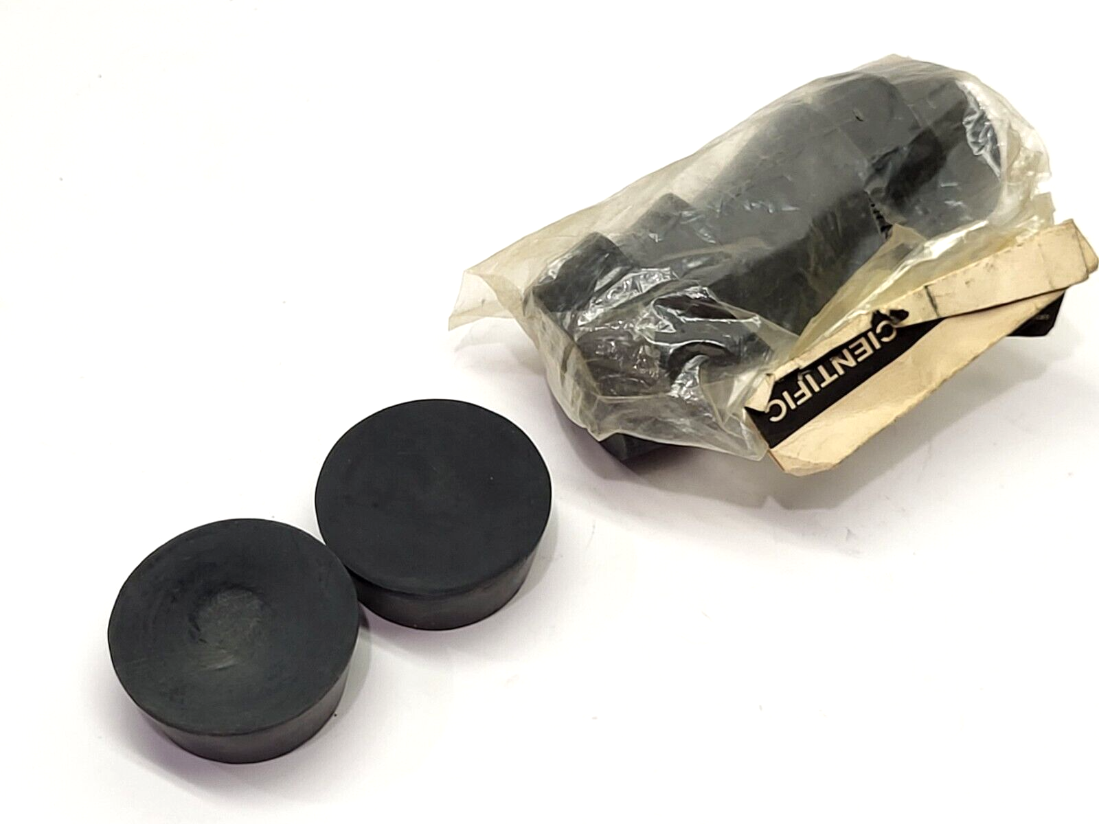 Fischer Scientific 14-130 Rubber Stoppers LOT OF 4 - Maverick Industrial Sales