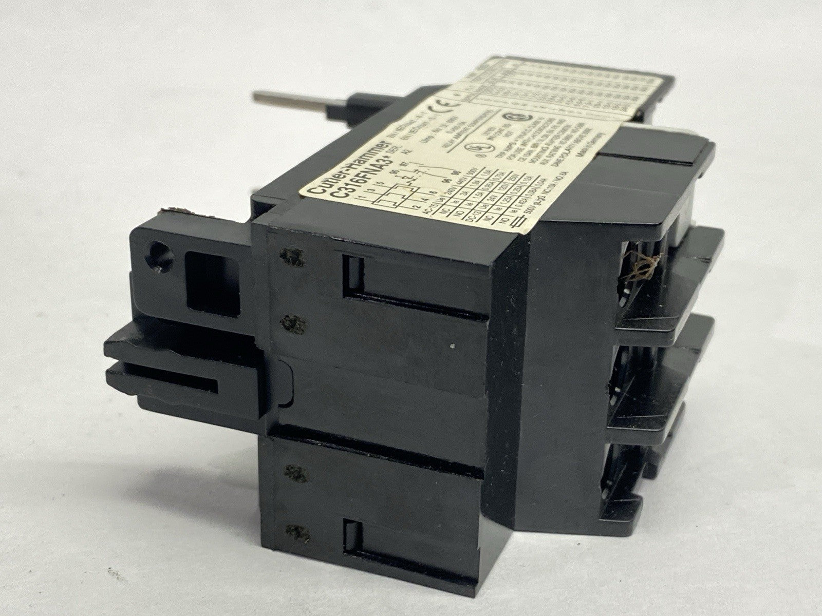 C316FNA3J | Cutler Hammer Ser A2 Thermal Overload Relay 2.2-3.1A 690V - Used - Maverick Industrial Sales