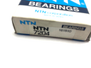 NTN 7204 Angular Contact Ball Bearing Pressed Steel Cage - Maverick Industrial Sales