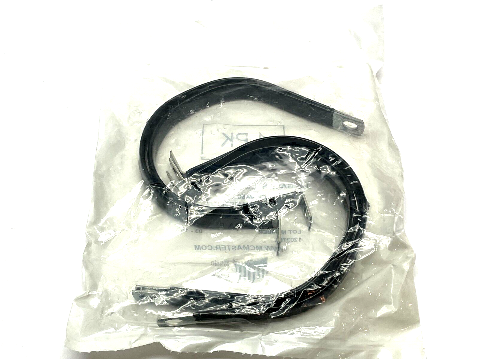 | Cable Clamp Galvanized Steel Gray 2 3/4" Cable Clamping Dia. 1/2" Clamp PKG OF 5 - New - Maverick Industrial Sales
