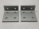 80/20 4375 15 Series 6 Hole Wide 2x4 Inside Corner Bracket LOT OF 2 - Maverick Industrial Sales