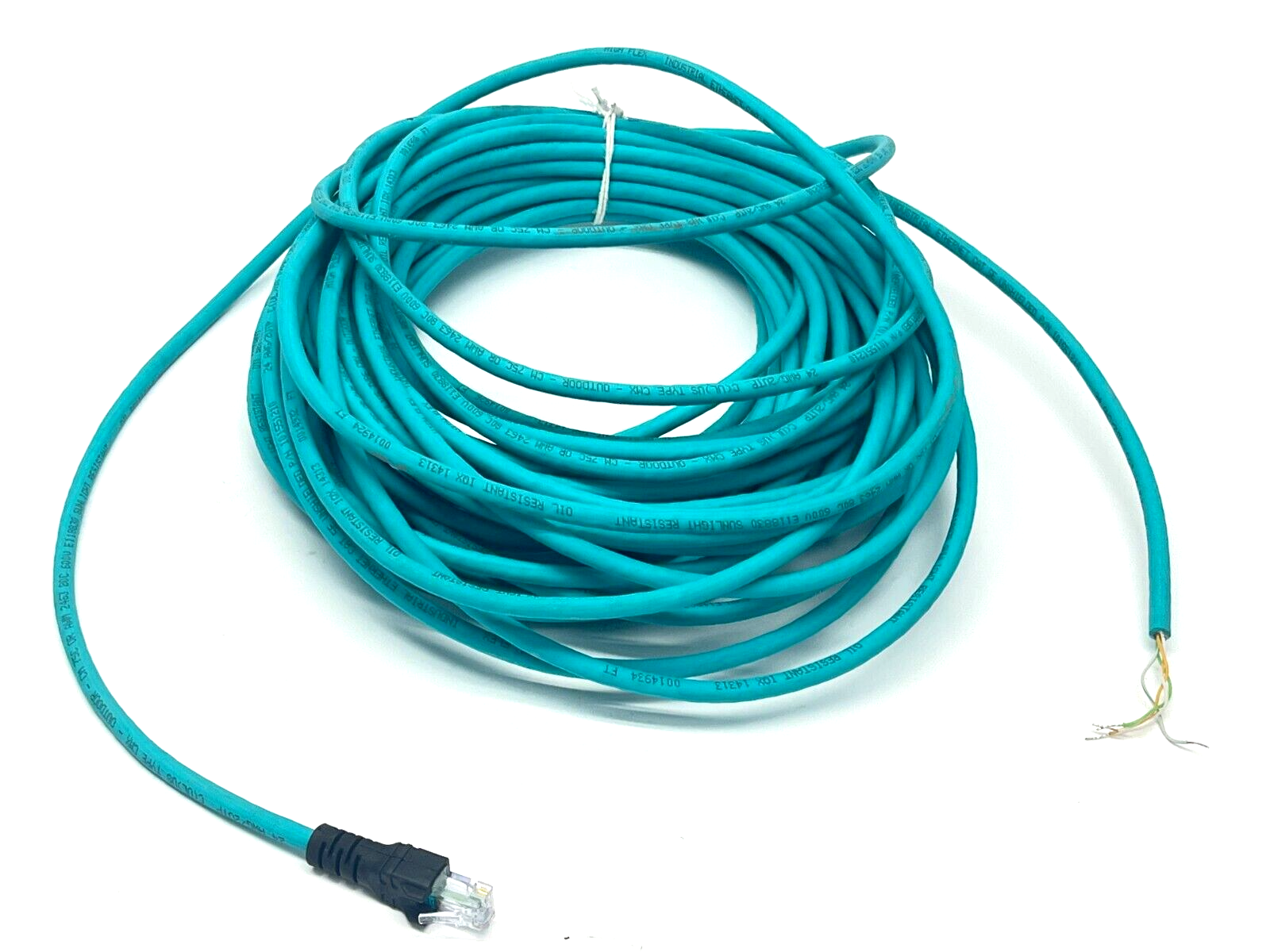 Turck RJ45 440-20M Ethernet Cordset RJ45 20m Length U-52157 - Maverick Industrial Sales