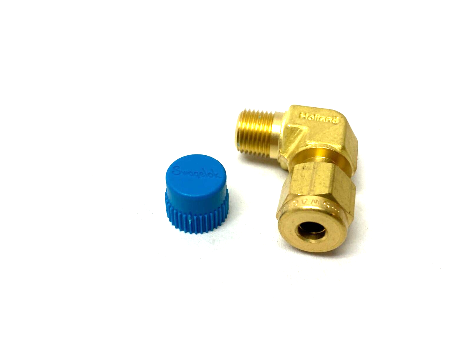 Swagelok B-300-2-2 Brass Male Compression Elbow Fitting 3/16" Tube x 1/8" Pipe - Maverick Industrial Sales