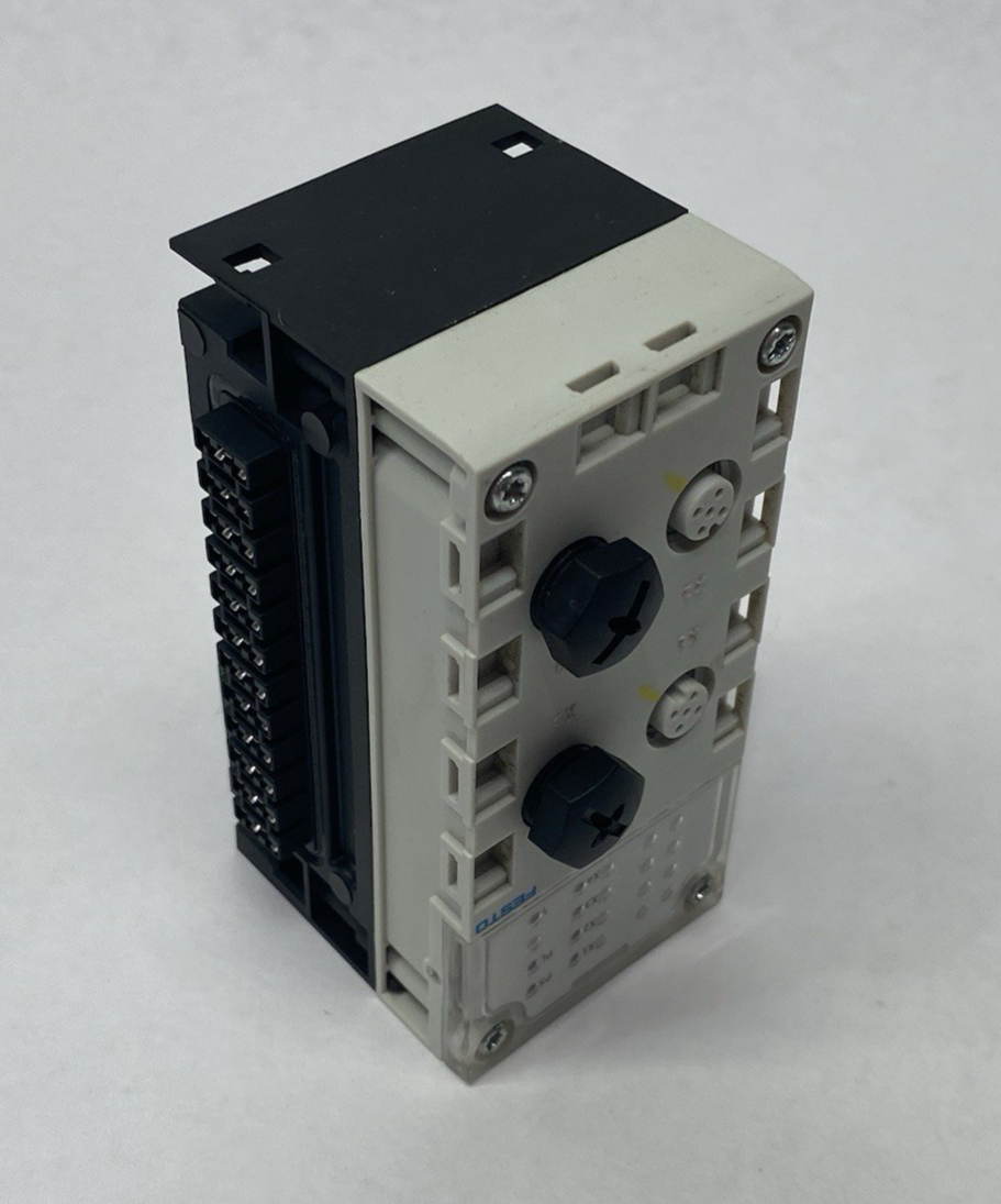 CPX-CTEL-2-M12-5POL-LK | Festo Electrical Interface IO-Link 2900543, w/ CPX-GE-EV - Used - Maverick Industrial Sales