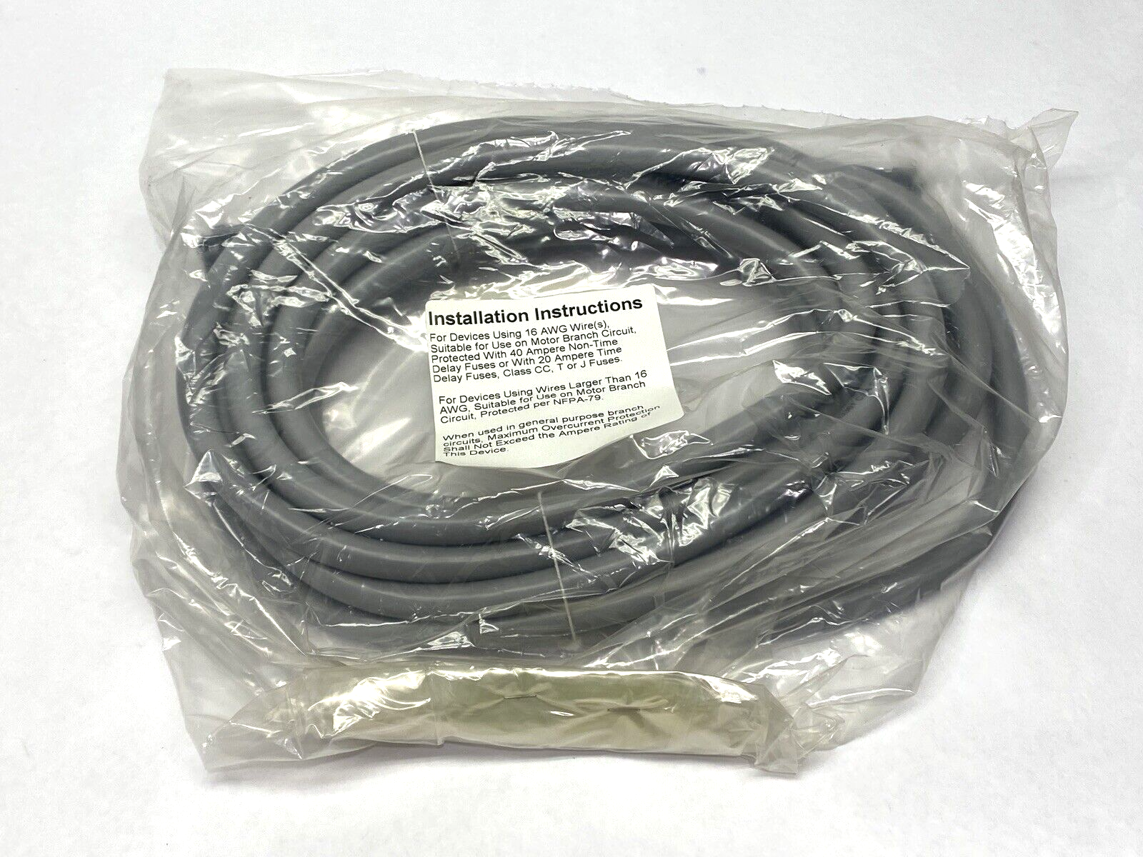 114130A79M080,1300620248 | BradPower 1300620248 Circular 4-Pole Cable Assembly Male/Female 114130A79M080 - New - Maverick Industrial Sales
