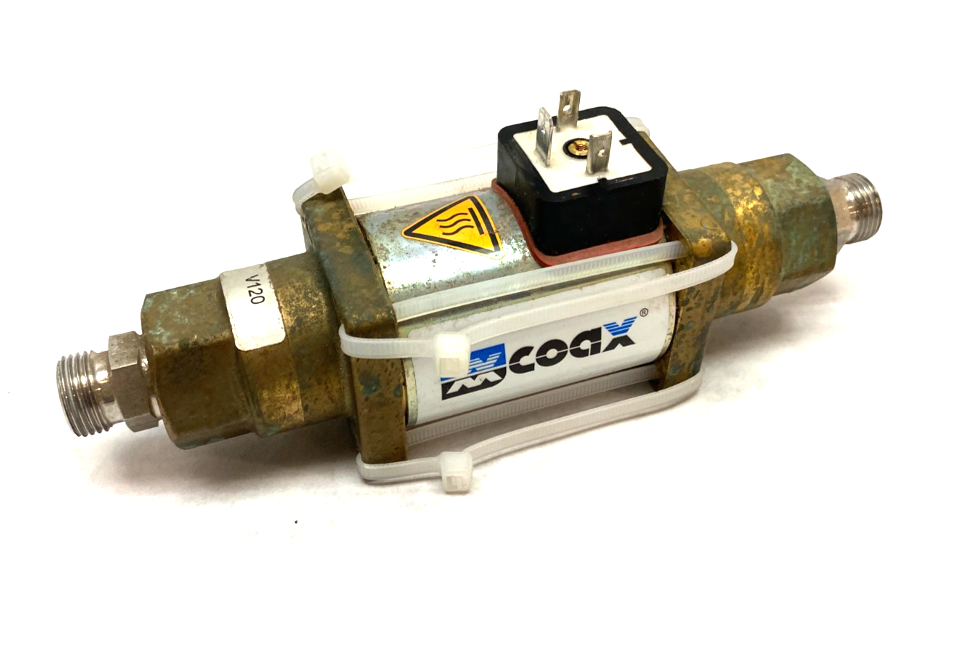 560204 | Coax Direct Acting Coaxial Valve 2/2-Way MISSING TIE RODS - Used - Maverick Industrial Sales