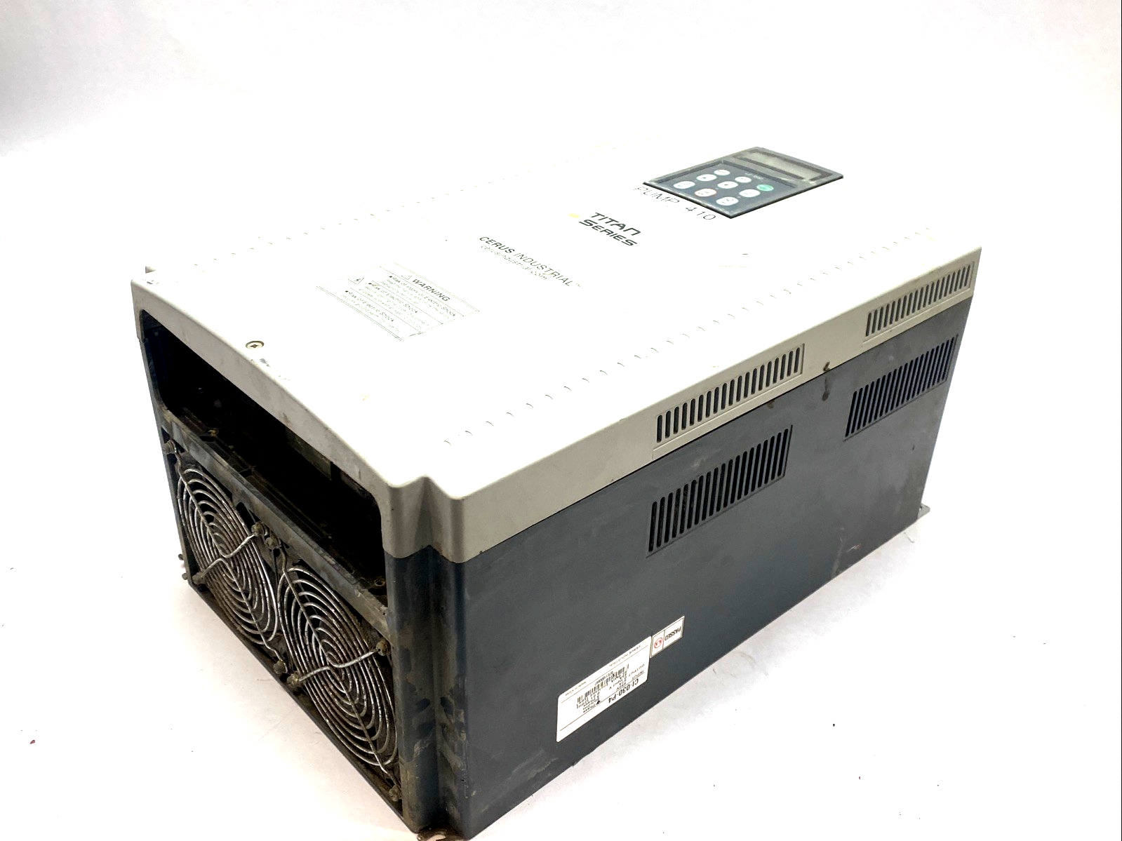 CI-030-P4 | Cerus Industrial Titan P VFD 30HP 480V 3-Phase Motor Drive - For parts or not working - Maverick Industrial Sales