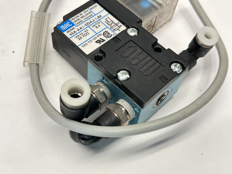 MAC 45A-AA1-DDAJ-1JM Solenoid Valve 4-Way 24VDC - Maverick Industrial Sales