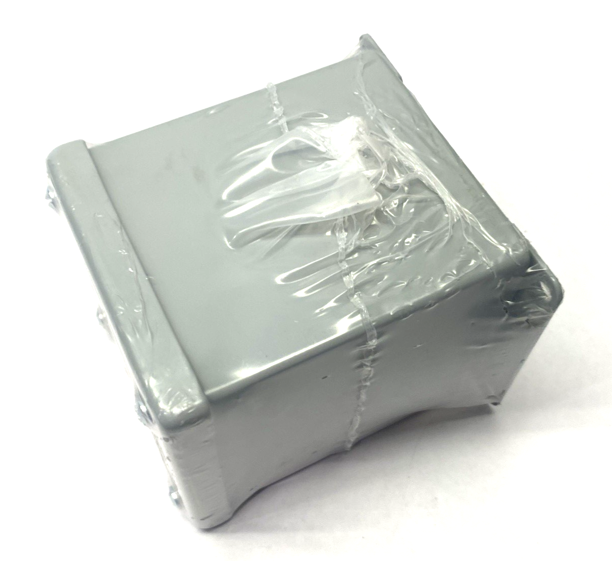 E1PBXM | Hoffman Extra-Deep Pushbutton Enclosure, Gray, Steel, 22.5mm Hole - New - Maverick Industrial Sales