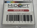 MidOpt BP635-25.5 Broad Bandwidth Light Red Bandpass Filter M25.5x0.5 - Maverick Industrial Sales