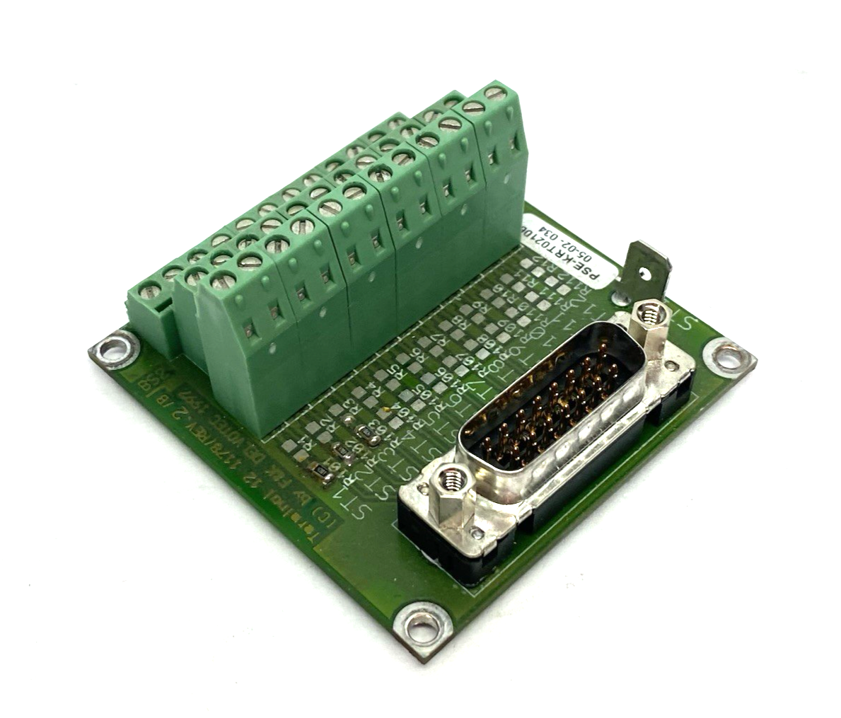 F&K Delvotec PSE-KRT02106 Breakout Amplifier Board, Terminal 12 1178 - Maverick Industrial Sales