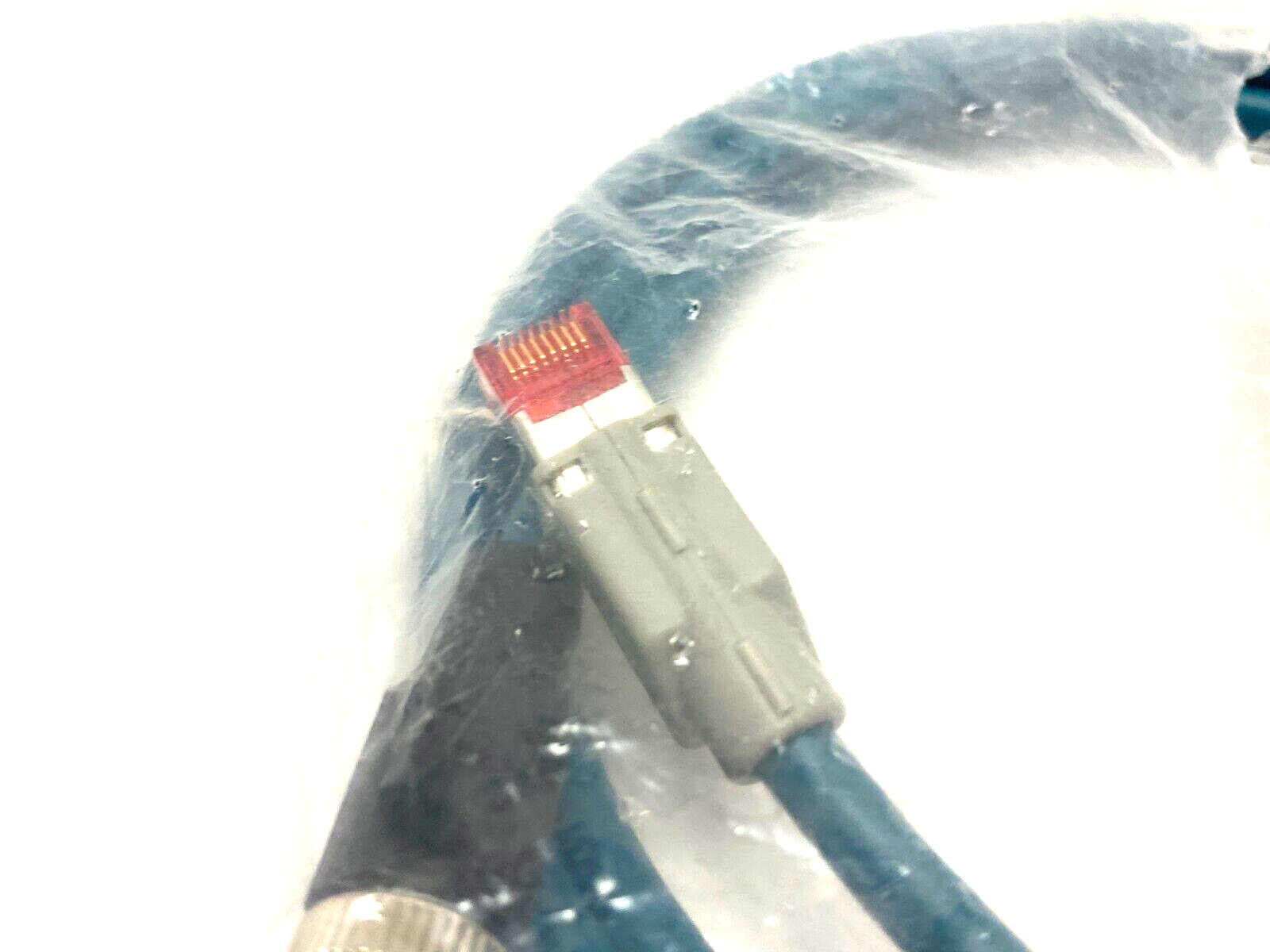 SMC EX9-AC020EN-PSRJ Serial Communication Cable M12 4-Pin Male to RJ45 2m - Maverick Industrial Sales
