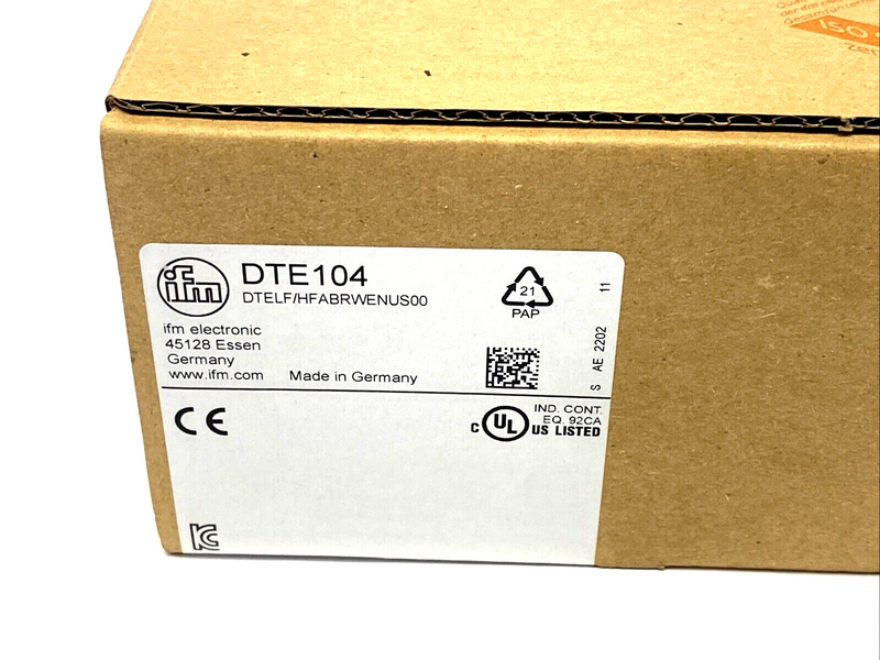 ifm DTE104 RFID evaluation unit LF/HF DTELF/HFABRWENUS00 - Maverick Industrial Sales