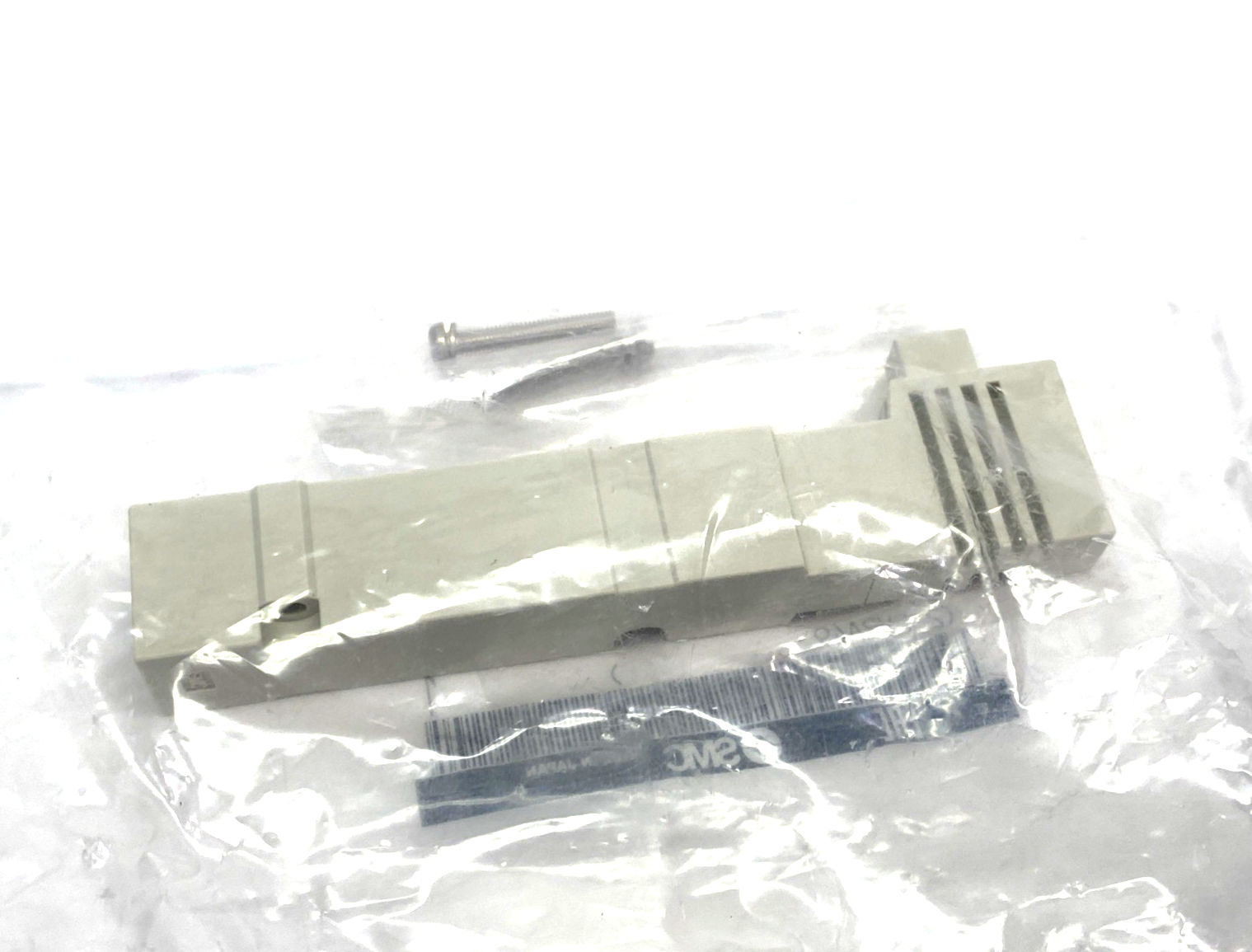 SMC SV2000-67-1A Solenoid Valve Manifold Blanking Plate LOT OF 2 - Maverick Industrial Sales