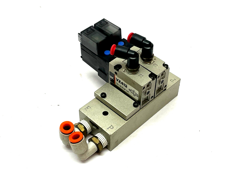 SMC VZ412 Solenoid Valve Manifold Assembly - Maverick Industrial Sales