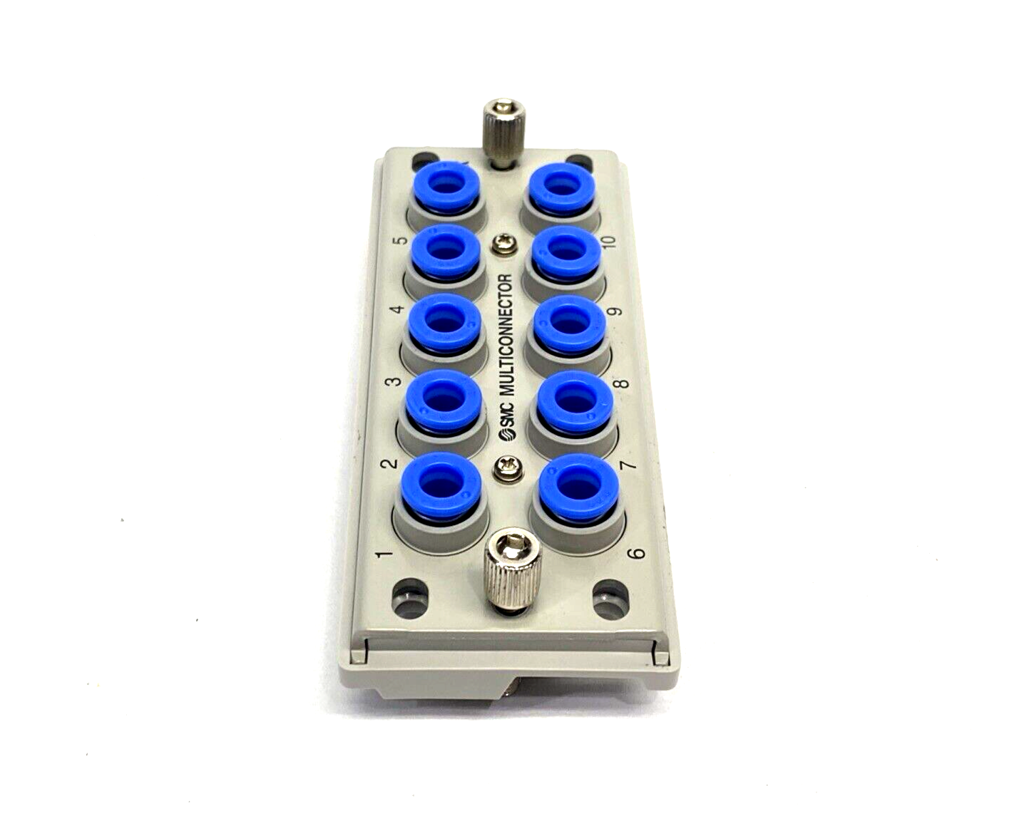 SMC KDM10P-06 One Touch Multi-Connector 10-Station 6mm Tube Plug Side Only - Maverick Industrial Sales