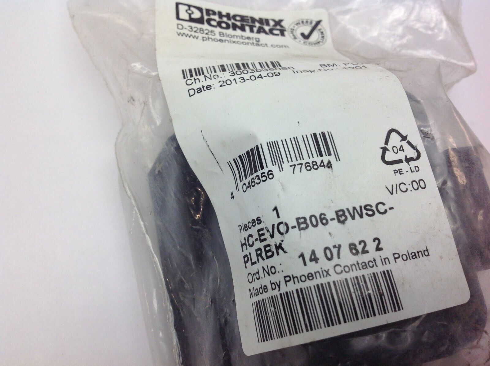 Phoenix Contact HC-EVO-B06-BWSC-PLRBK Housing 1407622 - Maverick Industrial Sales