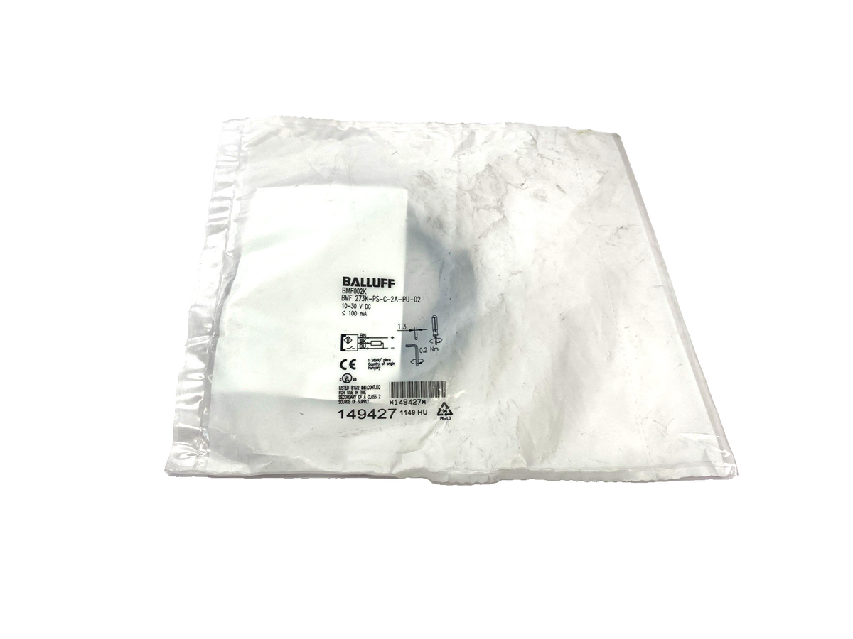 BMF002K | Balluff Magnetic Cylinder Sensor BMF 273K-PS-C-2A-PU-02 - New - Maverick Industrial Sales
