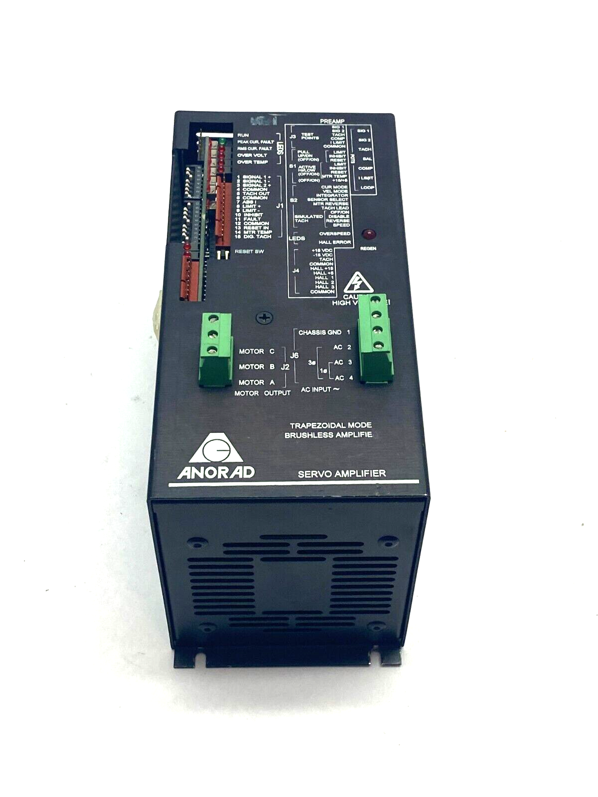 Anorad SMA8115-0C54-007-1A-1-00 Trapezoidal Mode Brushless Servo Amplifier 73772 - Maverick Industrial Sales