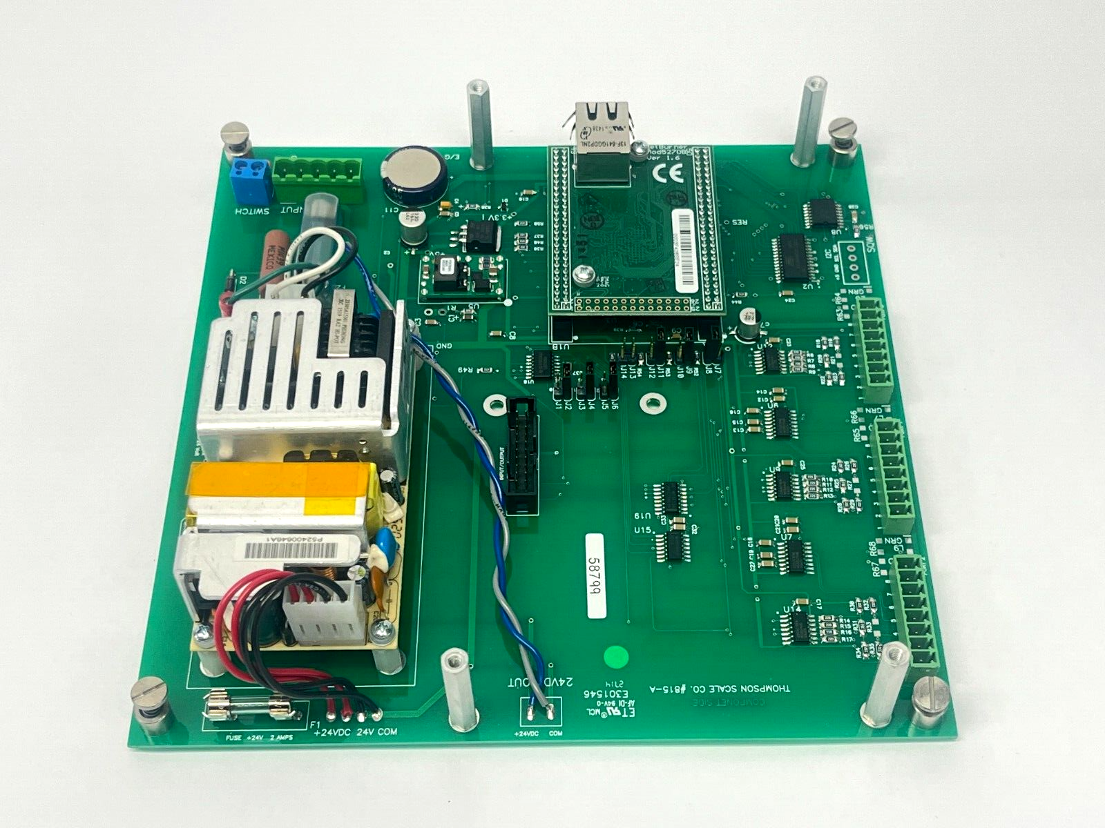 Thompson Scale 815-A Checkweighter CPU Board for 5511 and 6611 - Maverick Industrial Sales