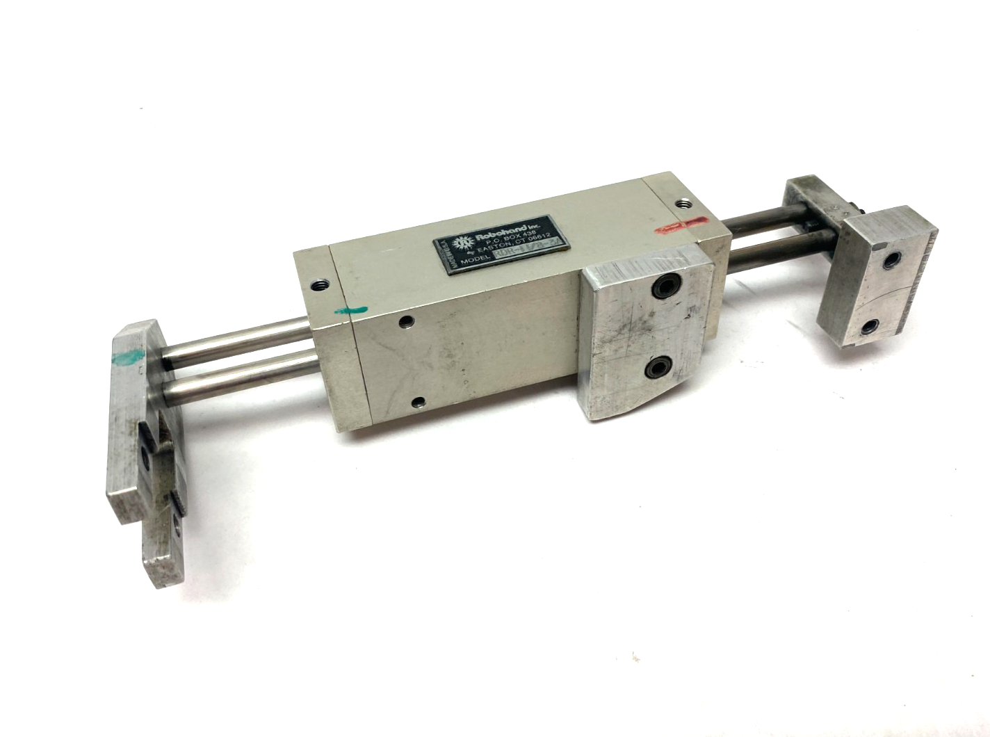 Robohand RDR-1 1/8-3A Dual-Rod Pneumatic Slide Cylinder - Maverick Industrial Sales