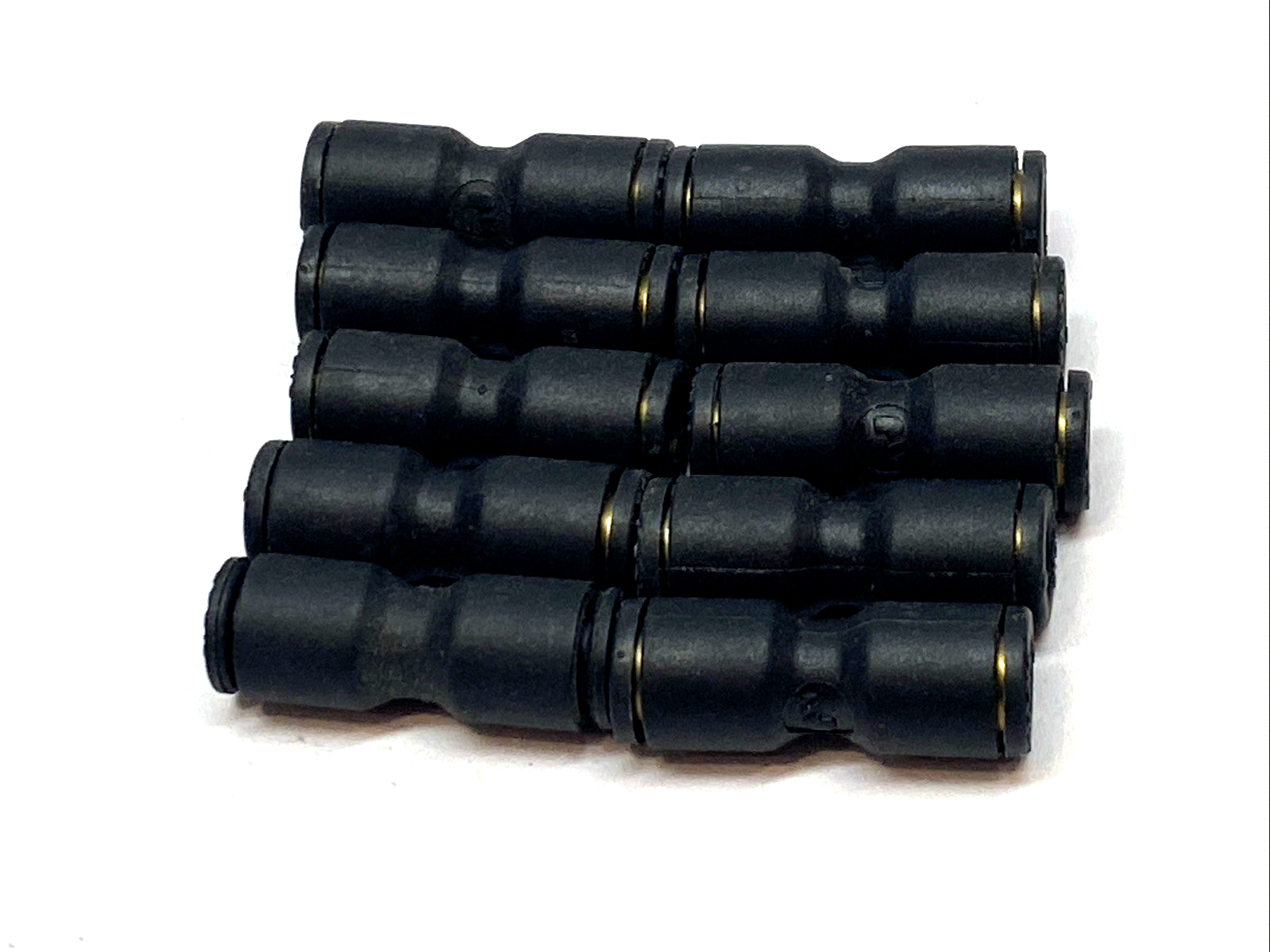 Parker Legris 6mm Push-In Straight Union Fitting LOT OF 10 - Maverick Industrial Sales