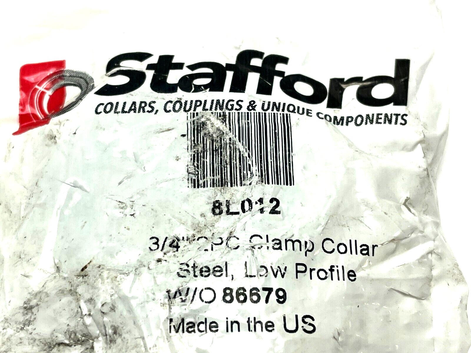 Stafford 8L012 Shaft Collar LOT OF 4 - Maverick Industrial Sales