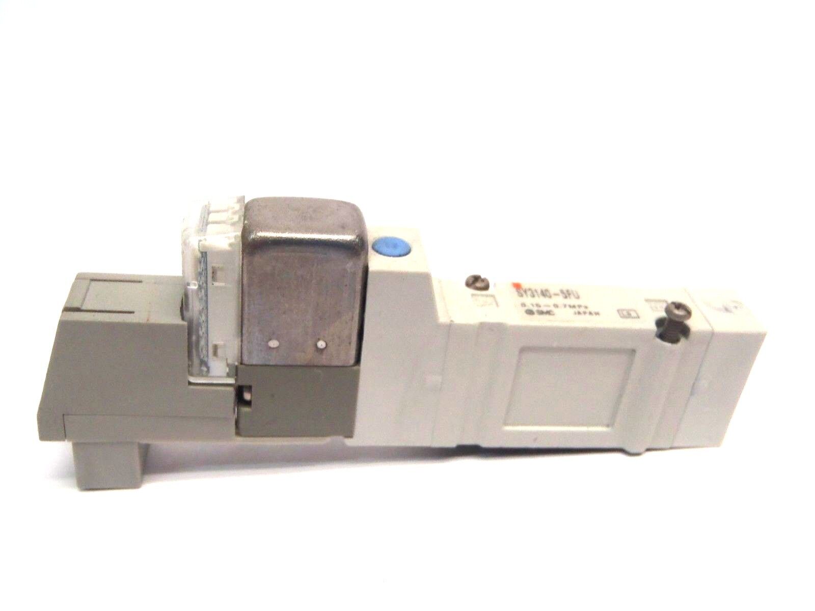 SMC SY3140-5FU Plug-In 2 Position Single Solenoid Valve 5 Port - Maverick Industrial Sales