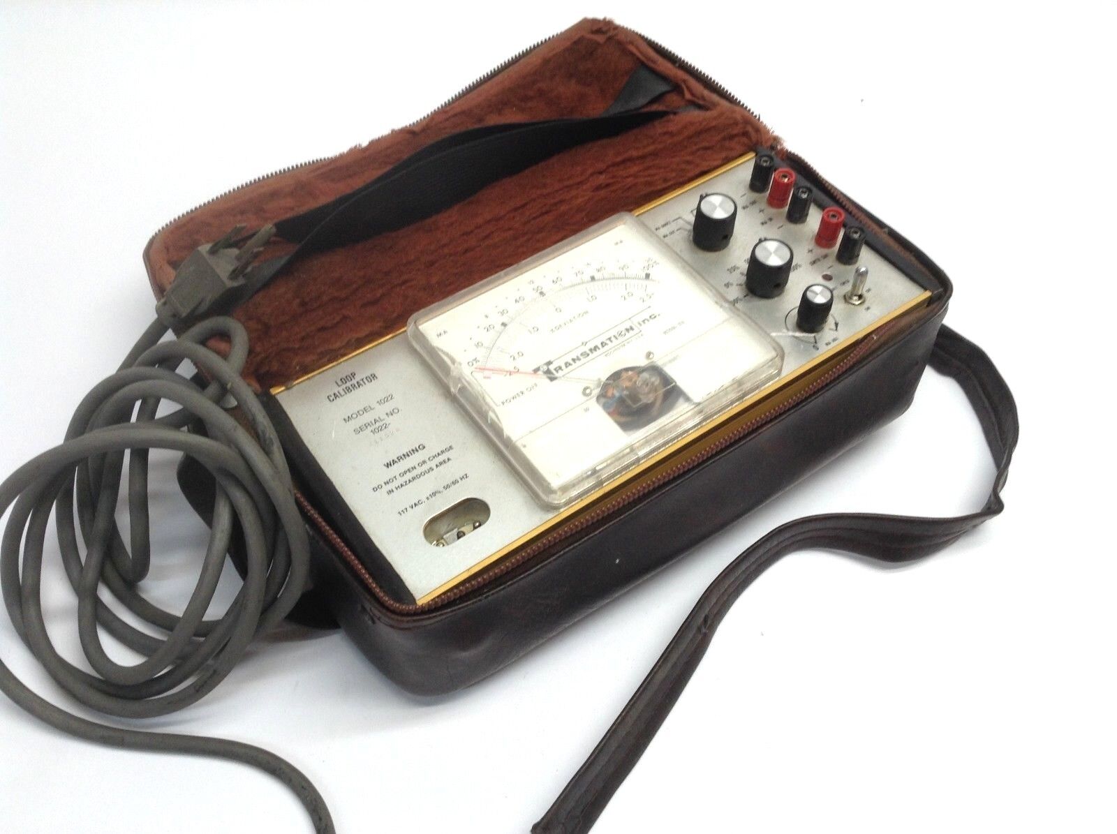 Transmation Inc Model 1022 Loop Calibrator 117 VAC 50/60 HZ with Leather Case - Maverick Industrial Sales
