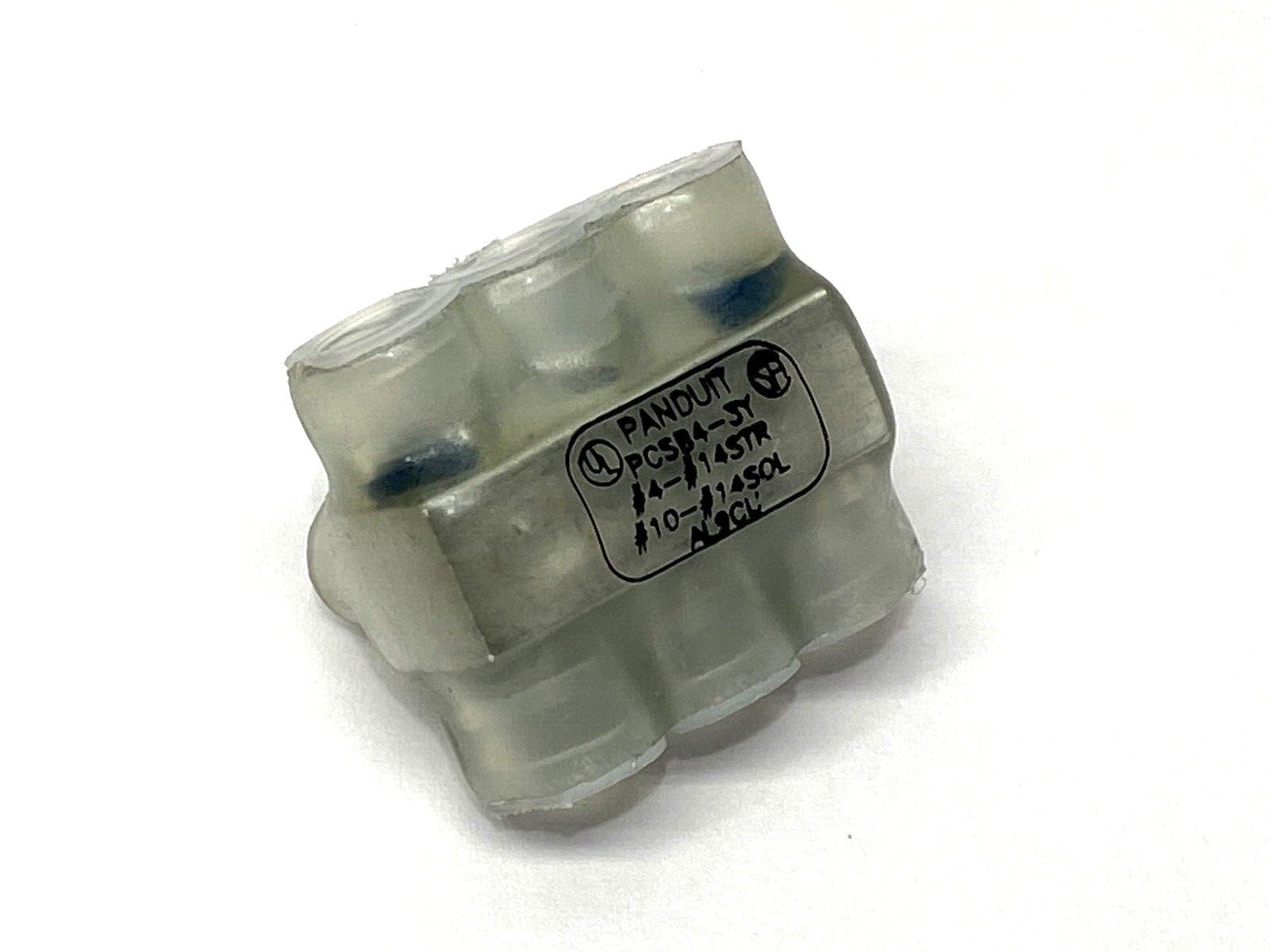 Panduit PCSB4-12S-3Y Multi-Tap Connector Double Sided Clear 12 Port #4-14 - Maverick Industrial Sales