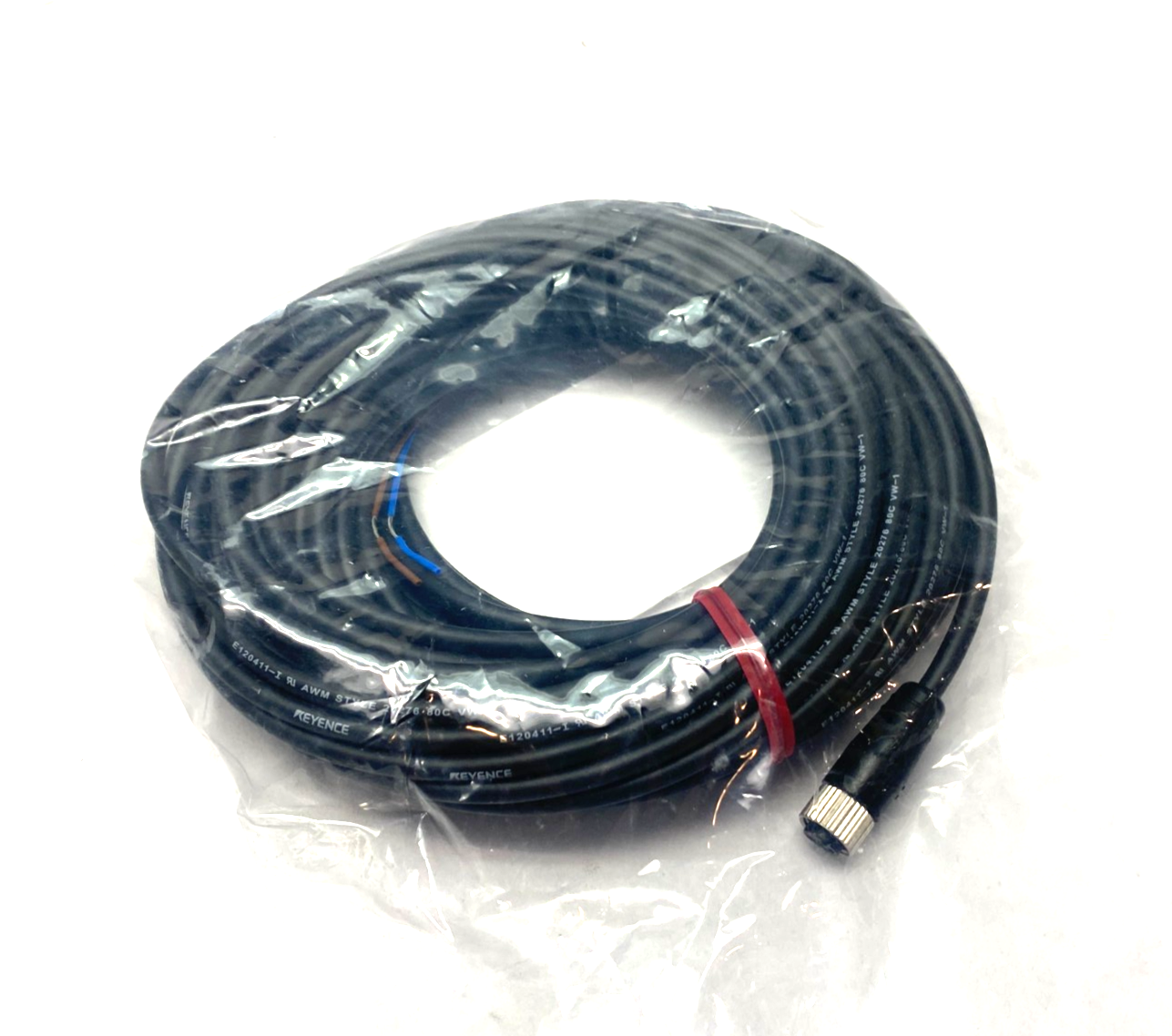 Keyence OP-87445 Panel/Monitor Power Cable M8 4-Pin - Maverick Industrial Sales