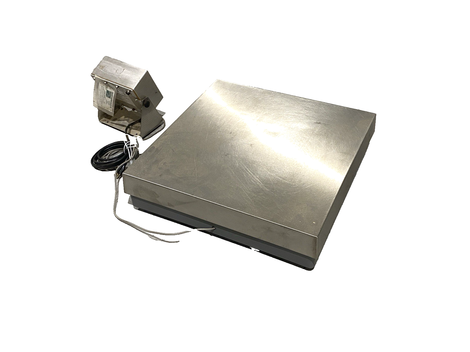B-Tek BT-2424-100-CS-SP Weight Scale 24" x 24" 100Lb Cap, WI-125LED Indicator - Maverick Industrial Sales