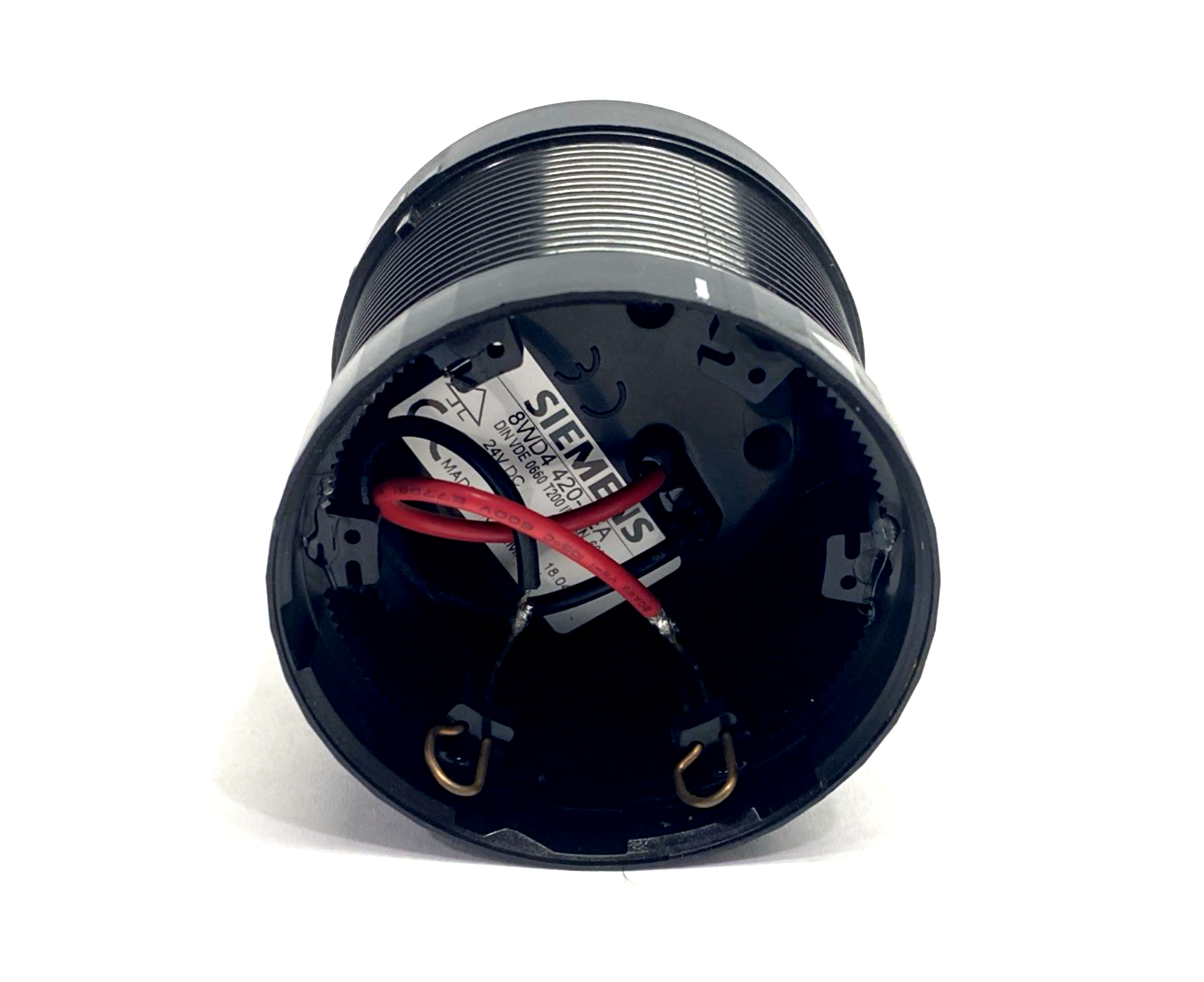 8WD4420-0EA | Siemens Alternating Tone Siren Element 105dB 24V AC/DC - Used - Maverick Industrial Sales