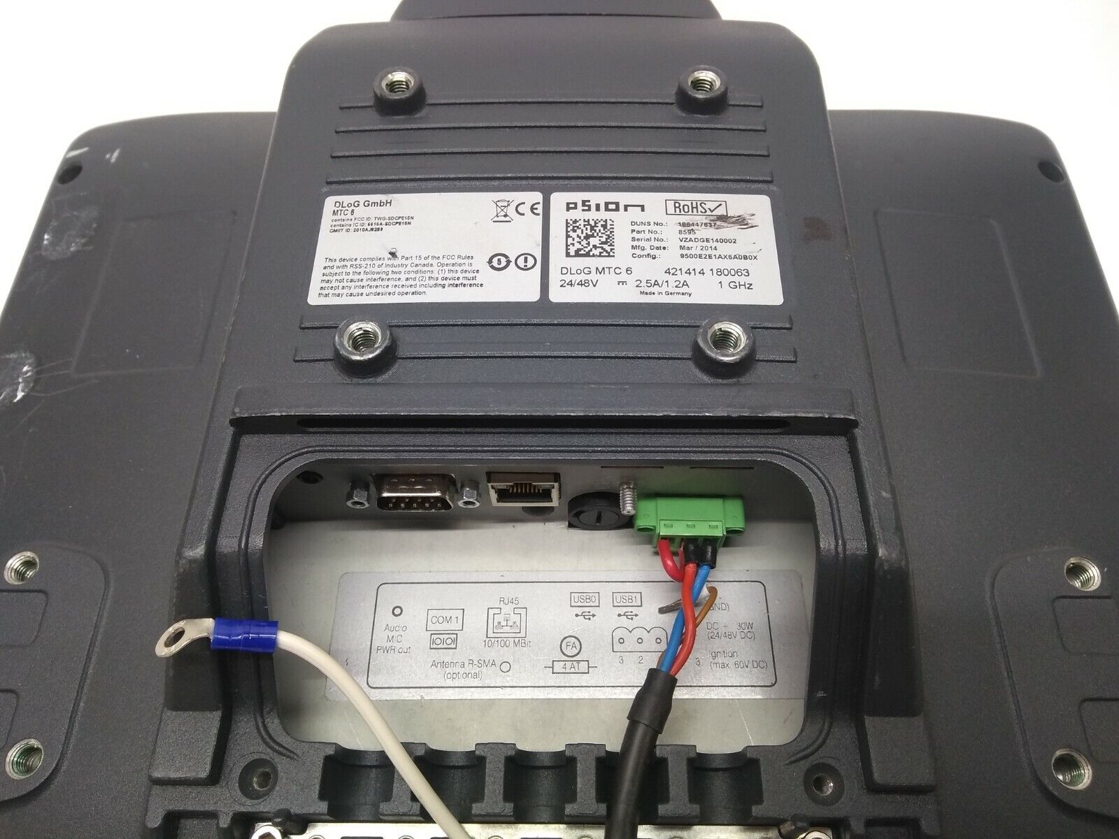 PSION 8595 Rugged Mobile Screen Terminal 186447637 - Maverick Industrial Sales