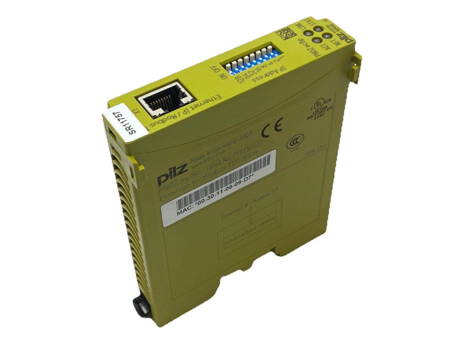 PNOZ mc8p | Pilz Ethernet IP / Modbus TCP Communication Module 773730 - For parts or not working - Maverick Industrial Sales