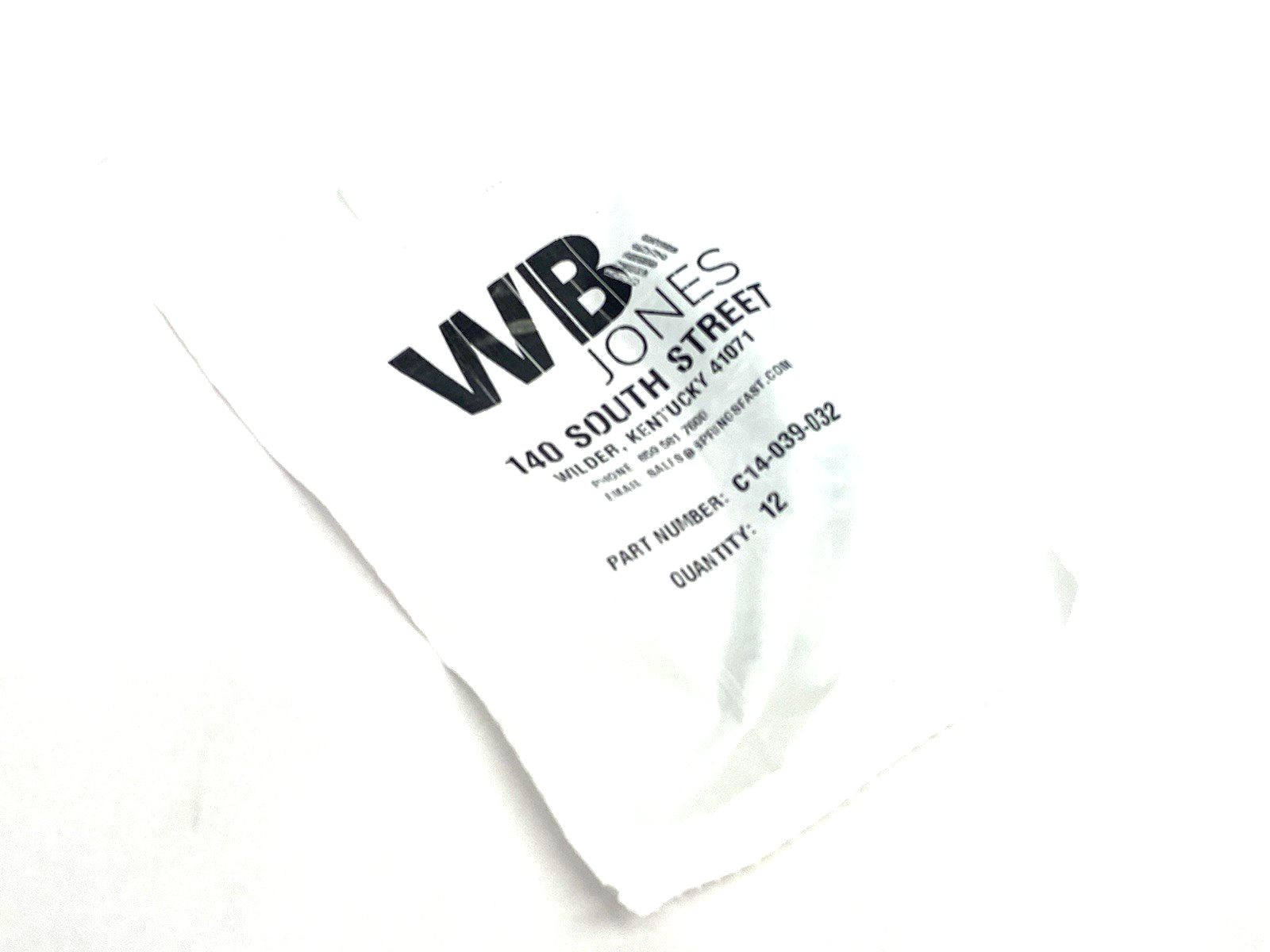 C14-039-032 | WB Jones Compression Spring, 1" Long, 0.42" OD, 0.342" ID 12-PACK - New - Maverick Industrial Sales