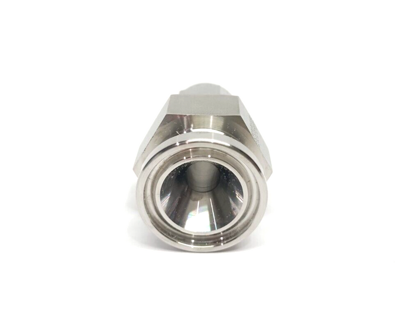 Parker 6-12 ZHLS-SS A-LOK 3/4" Sanitary Flange Fitting For 3/8" Tube, 316 SS - Maverick Industrial Sales