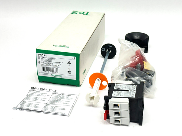 Schneider Electric VCCF1 Isolated Load Break Switch Emergency Stop 3-Pole 32A - Maverick Industrial Sales