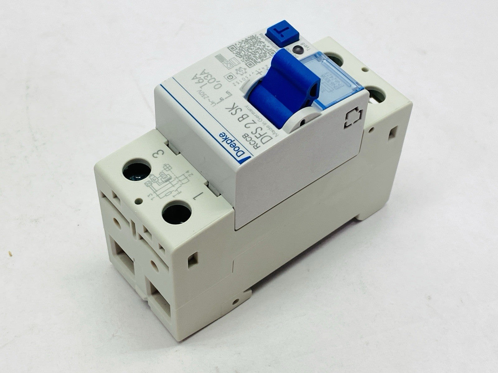 Doepke DFS 2 016-2/0,03-B SK Circuit Breaker 2-Pole 16A 230/400V - Maverick Industrial Sales