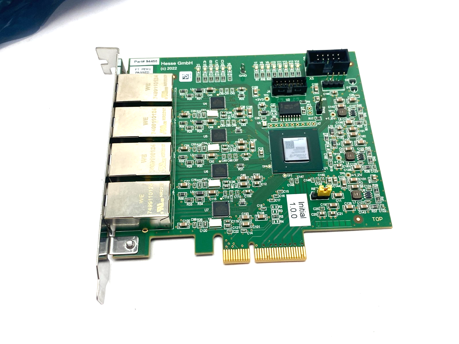 Hesse 94455 Control Unit PCI Card SerDes2e v1.1 - Maverick Industrial Sales