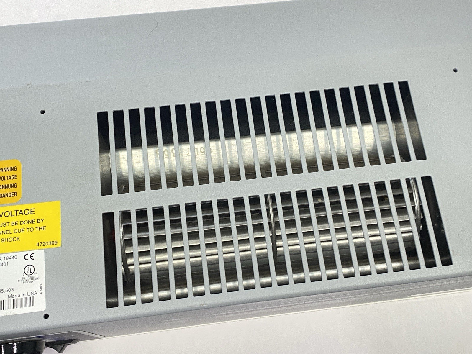 4003000 | ITW Simco Sentry Mountable Ionizing Air Blower w Adjustable Fan Speed - Used - Maverick Industrial Sales