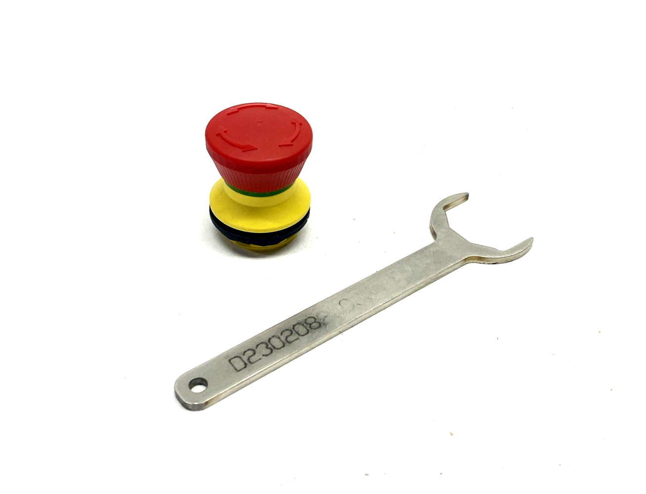 Indeva 2KITR0056 Emergency Stop Button Easy 6, 22mm Hole 28mm Actuator - Maverick Industrial Sales