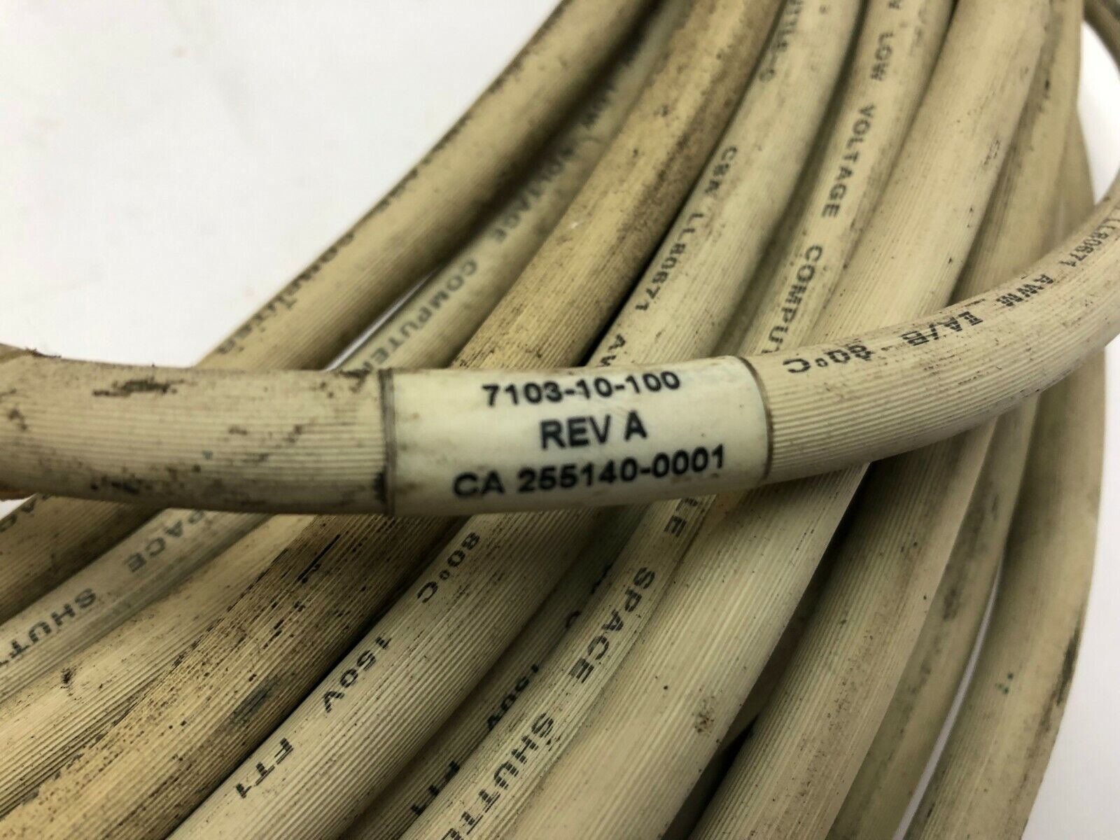 Newton Research Labs 7103-10-100 10-Pin Industrial Camera Sensor Cable Cordset - Maverick Industrial Sales