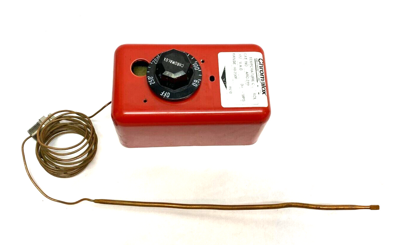 Chromalox ARC-219 Adjustable Temperature Controller With Probe 60-250F 277VAC - Maverick Industrial Sales