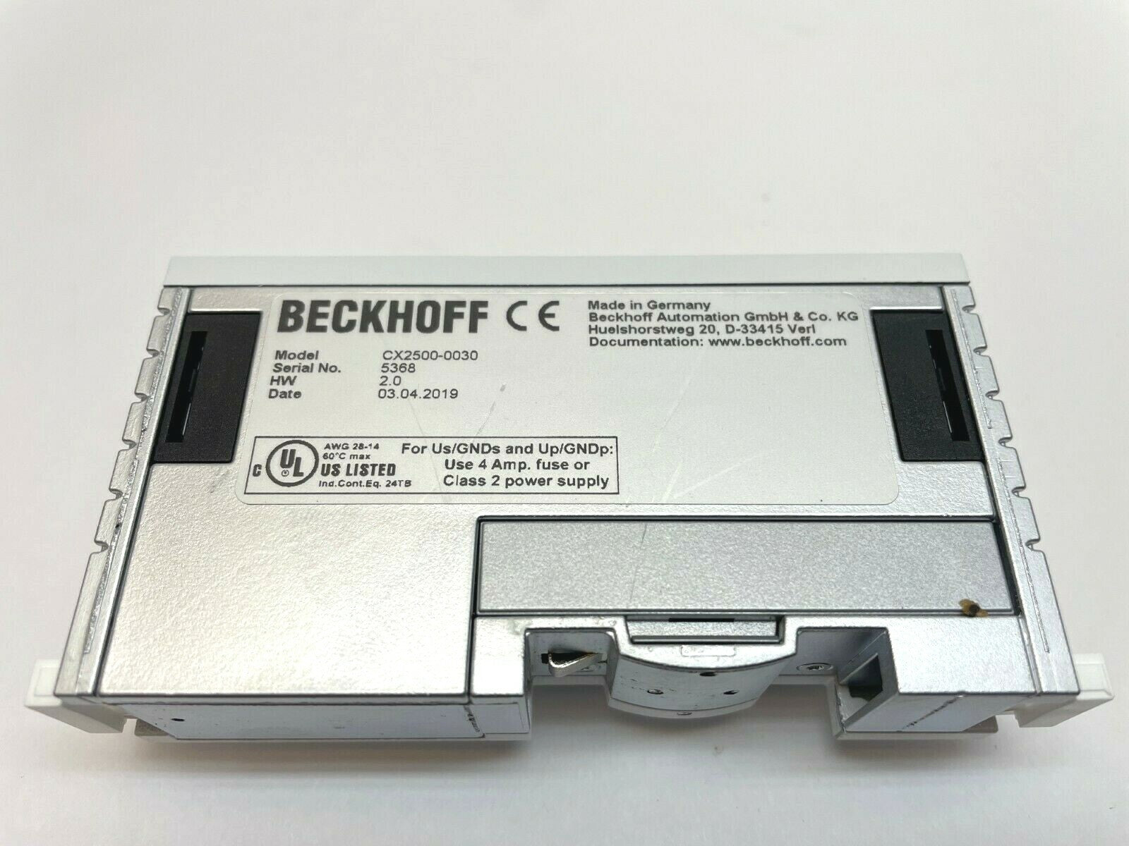 Beckhoff CX2500-0030 Serial Interface Module, RS232 - Maverick Industrial Sales