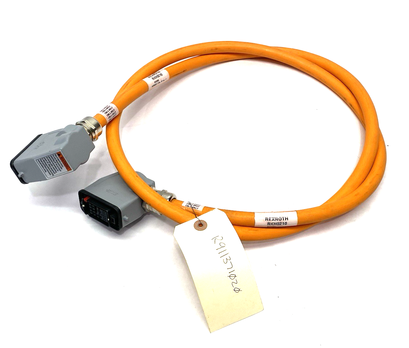 R911371020 | Bosch Rexroth Hybrid Cable RKH0210/002,0 (RHS0011-REH0800-RHS0011) - Used - Maverick Industrial Sales