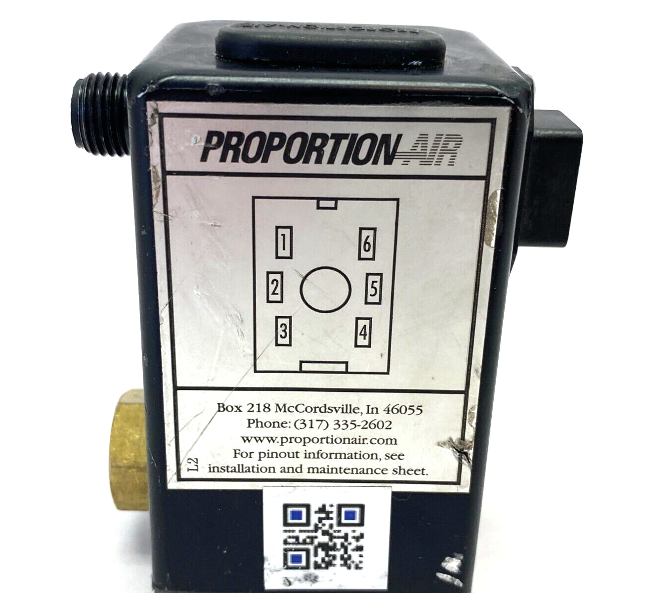 QB2TBNEEZP10PSG | Proportion Air Rev. A Electronic Air Volume Booster 3DFA - Used - Maverick Industrial Sales
